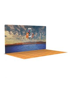 6m Straight Stretch Fabric Wall