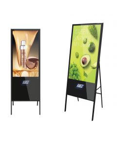 32″/43″ Non-Touch Digital A-Frame Signage