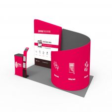 EX9 3x6m Trade Show Booth