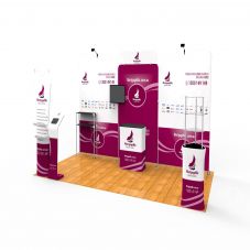 EX12 3x6m Trade Show Booth