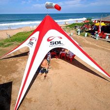 12m Single Pole Star Tent